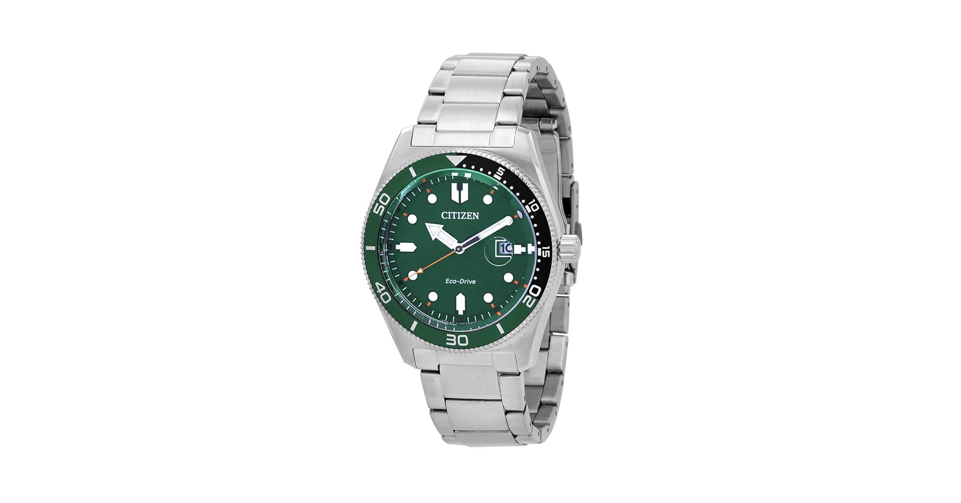 Buy Citizen Stainless Steel Marine Eco-Drive Green Dial Men Analog Buy Citizen Stainless Steel Marine Eco-Drive Green Dial Men Analog